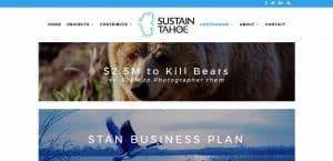 sustain tahoe site designer