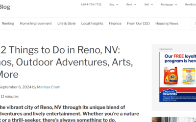 RWDR Featured in Redfin’s Things to Do in Reno