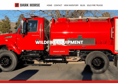 Dark Horse Fire - Used Fire Truck