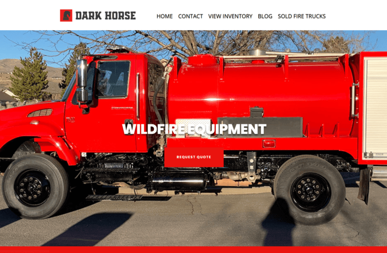 Dark Horse Fire - Used Fire Truck