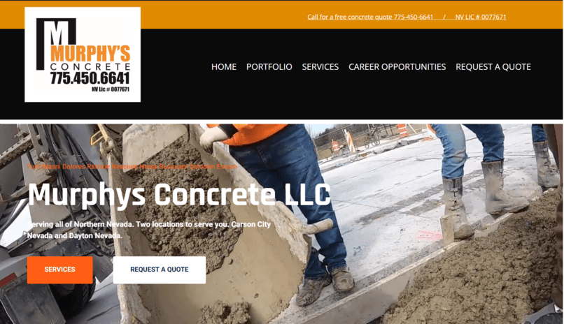 Concrete Company in Dayton NV